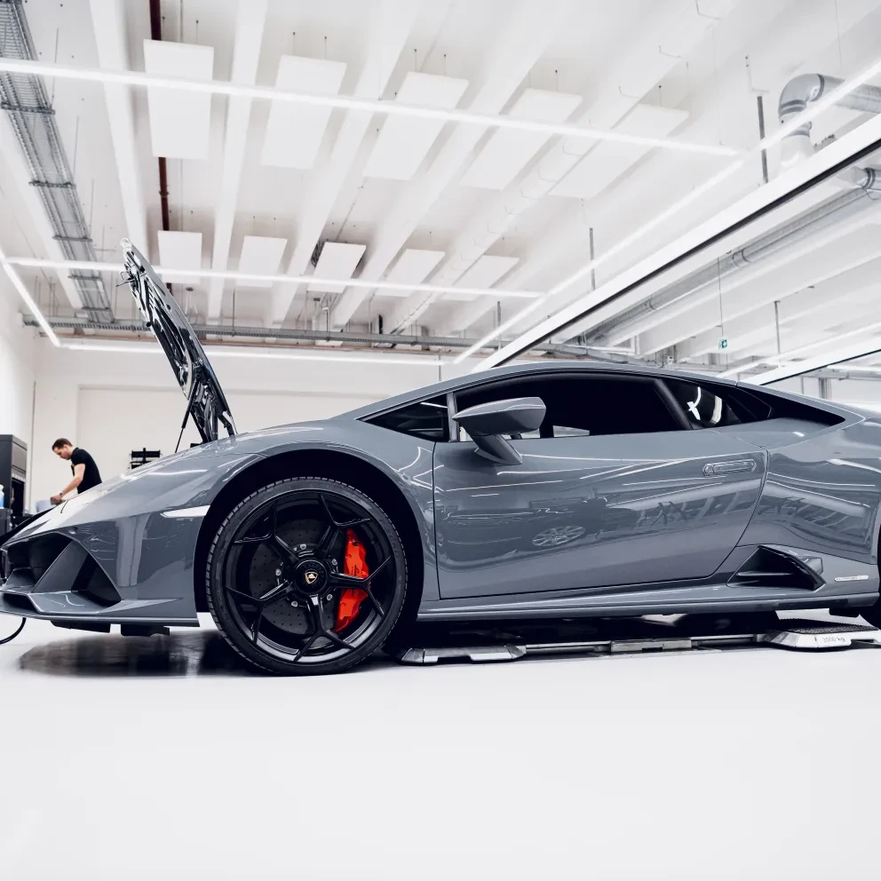 Lamborghini garage