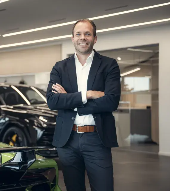 Portretfoto Jaap van Winden Lamborghini Rotterdam