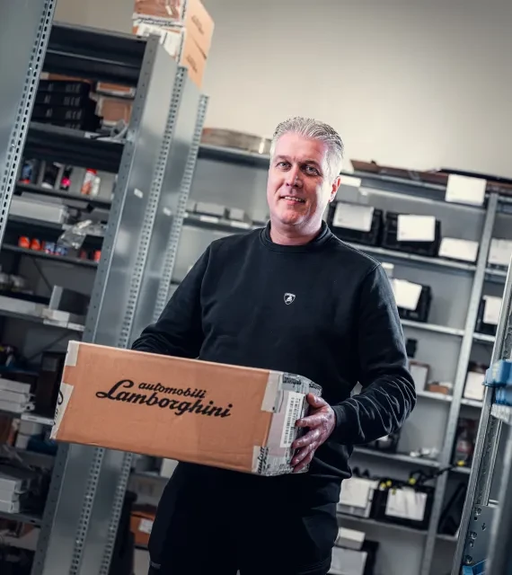 Portret John Slobbe Lamborghini