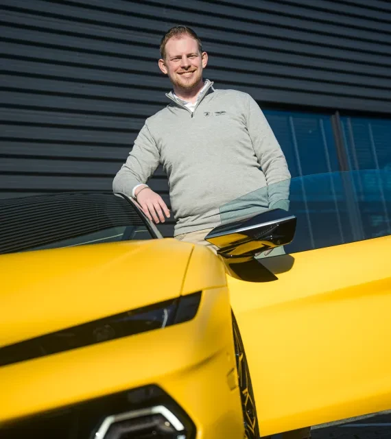 Portret Erwin de Swart Lamborghini