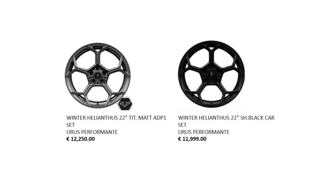 Lamborghini urus velgen