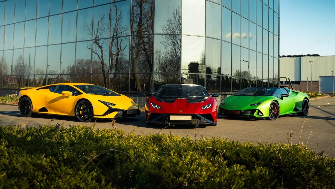 3x Lamborghini Huracán