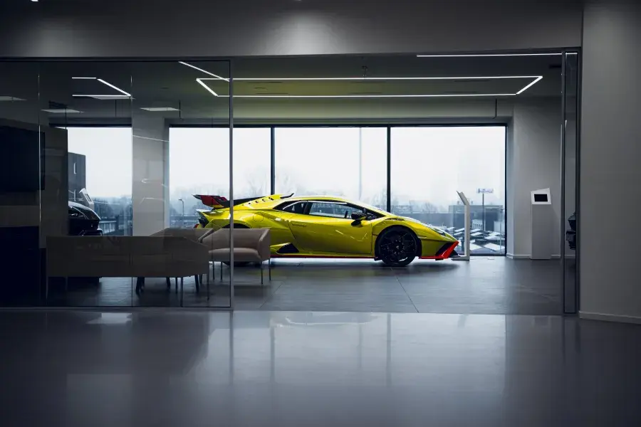 lamborghini showroom