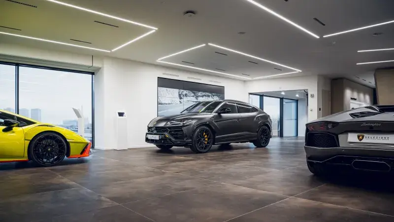 lamborghini showroom