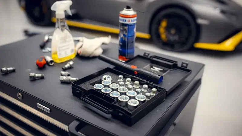 Lamborghini garage